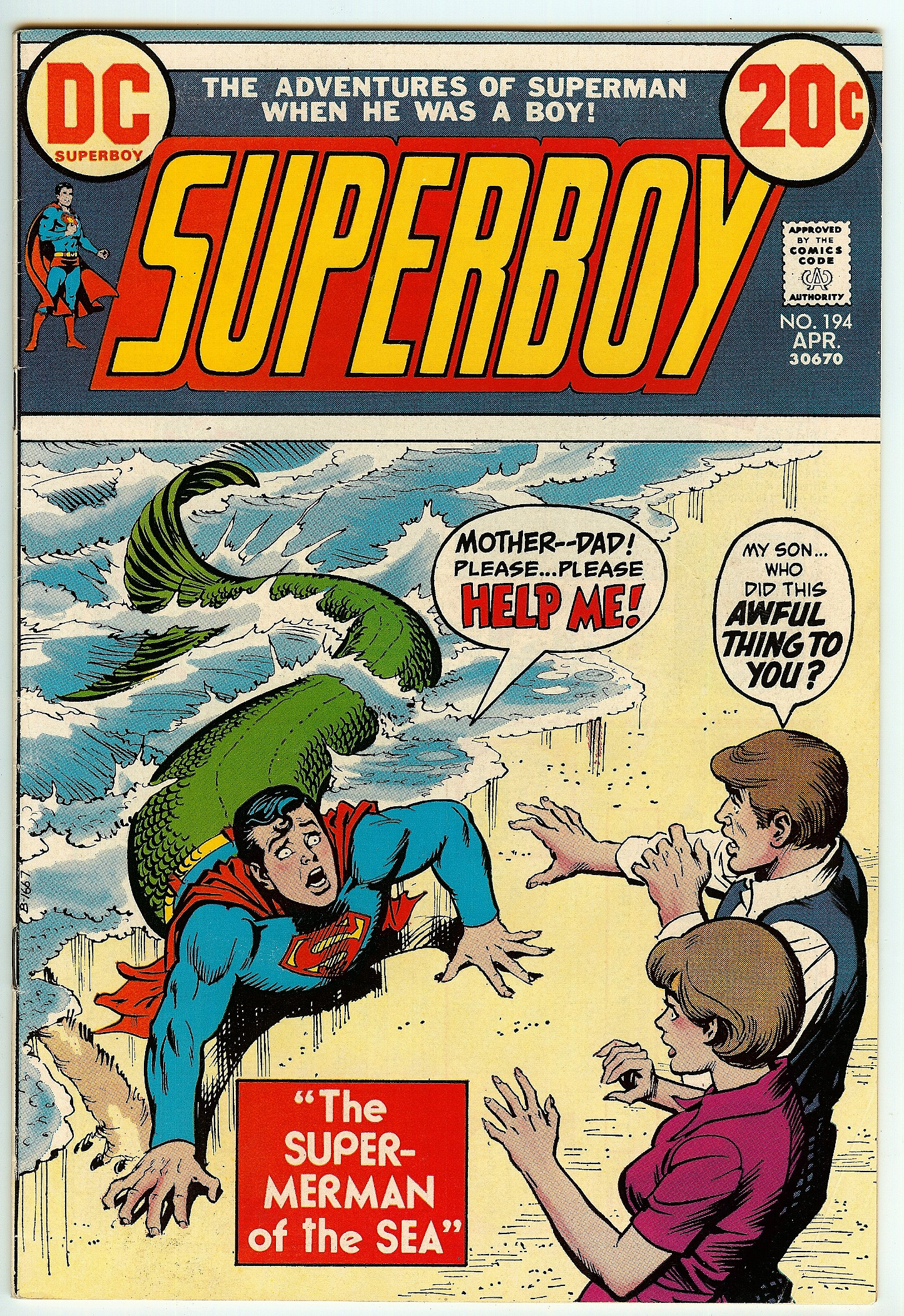 SUPERBOY Front Cover