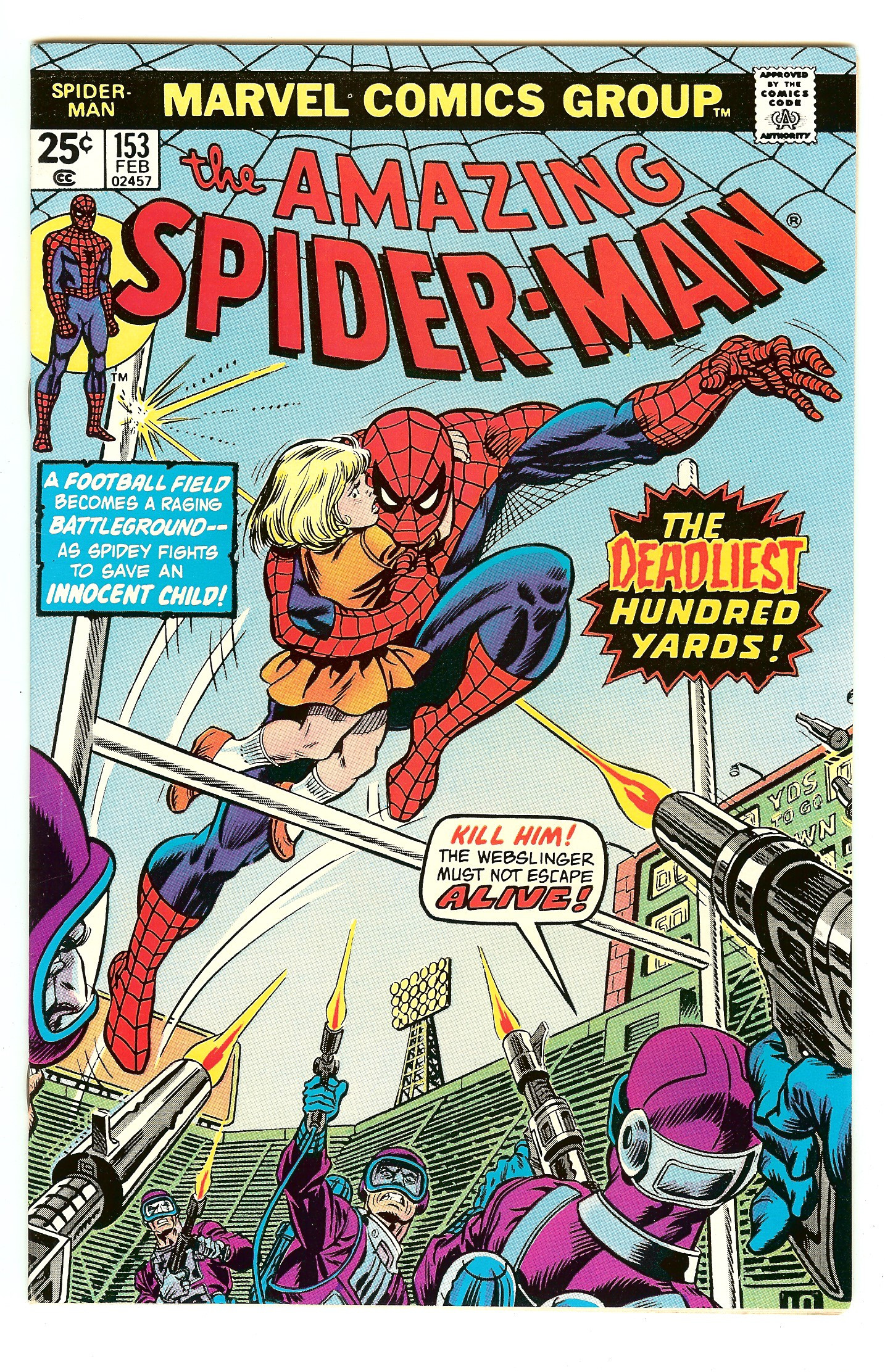 アンダーマン AMAZING SPIDER-MAN #153 8.0 | Reece's Rare Comics
