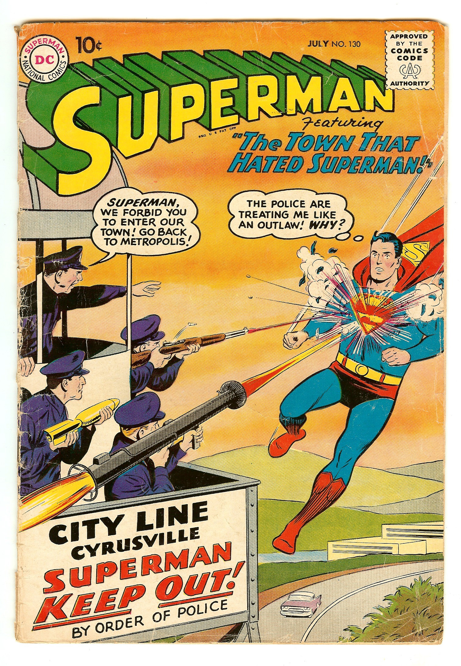 SUPERMAN Front Cover