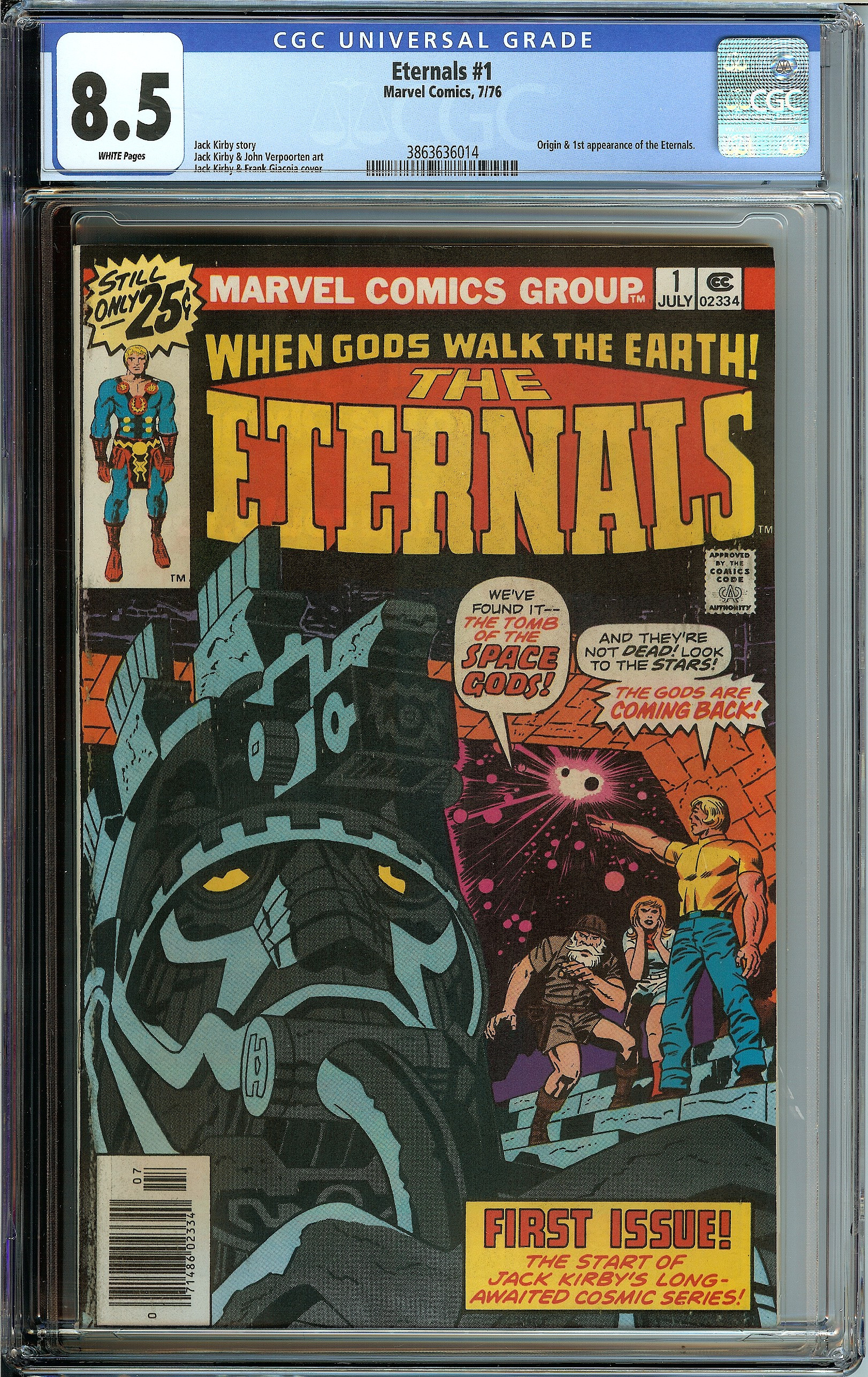 ETERNALS Front Cover