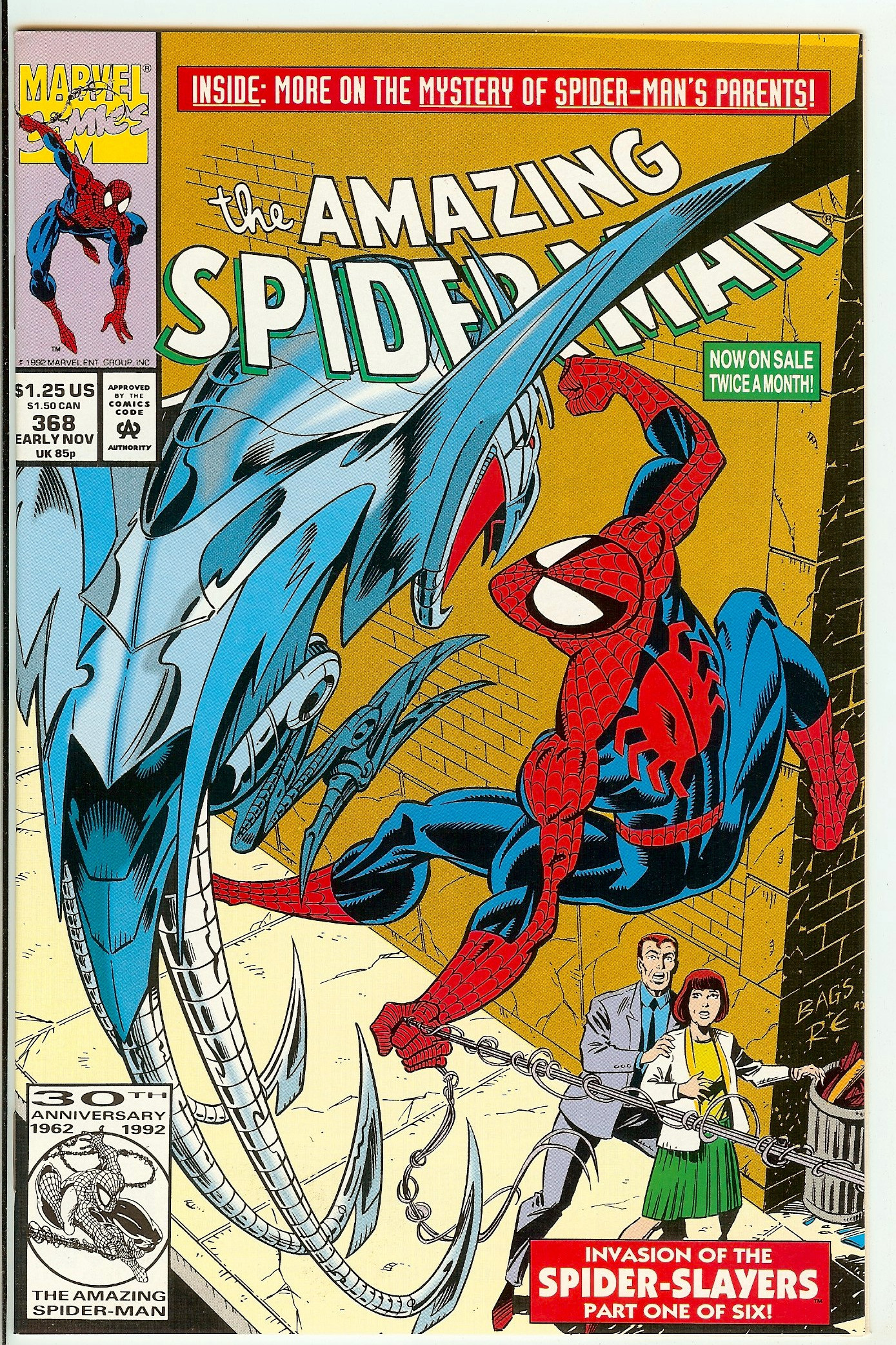AMAZING SPIDER-MAN Front Cover