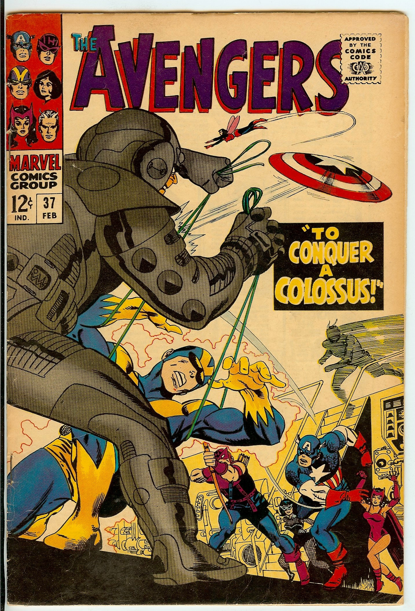 AVENGERS Front Cover