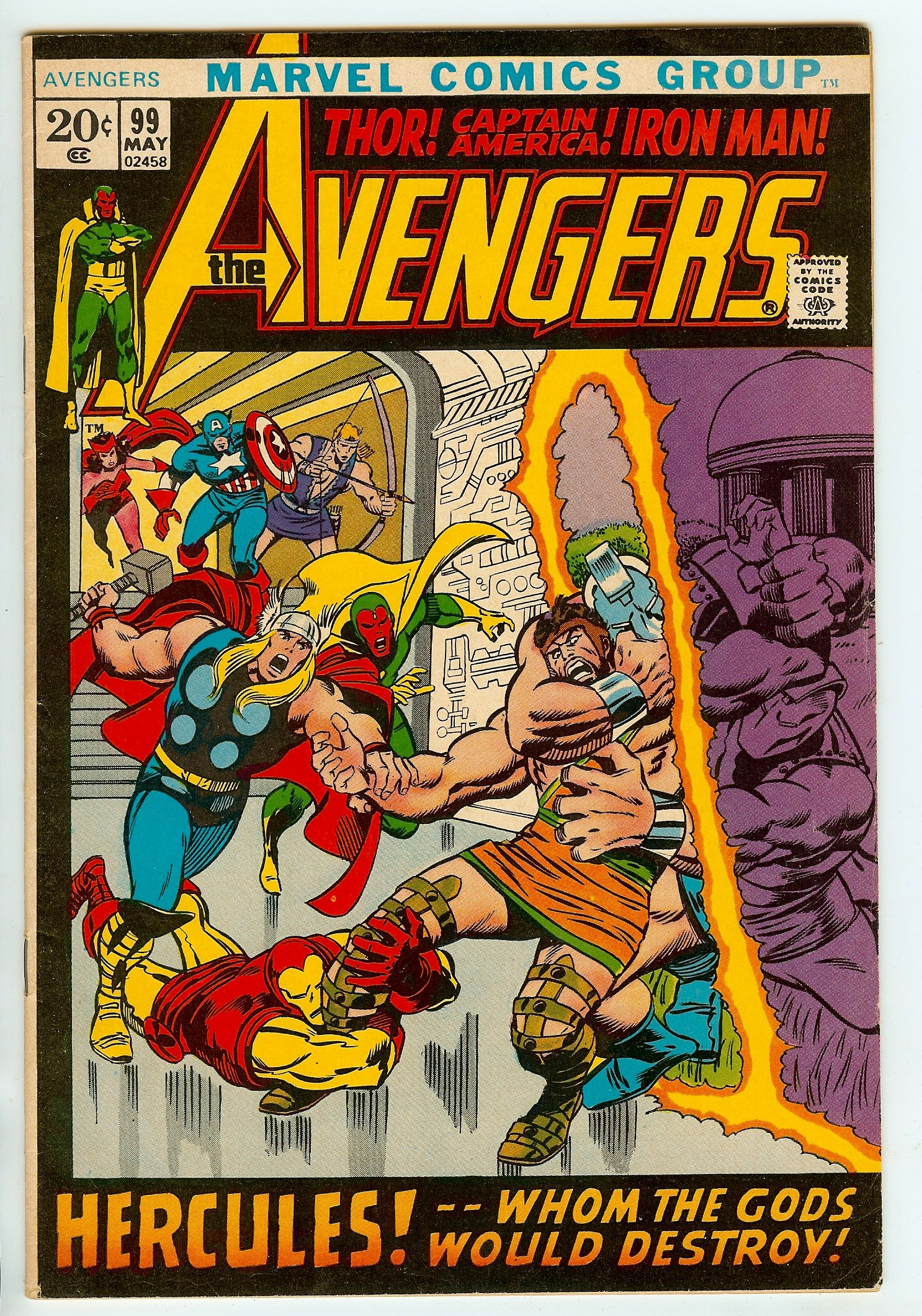 AVENGERS Front Cover