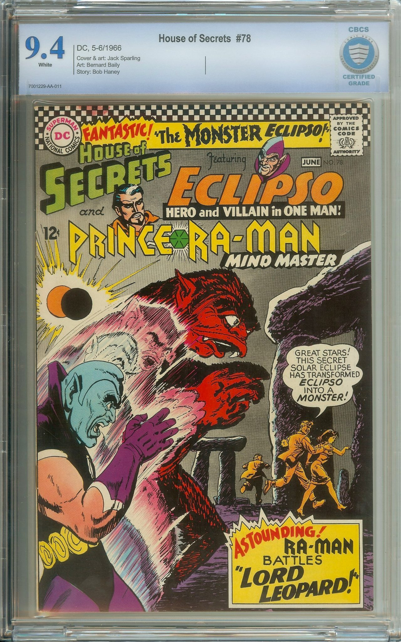HOUSE OF SECRETS Front Cover
