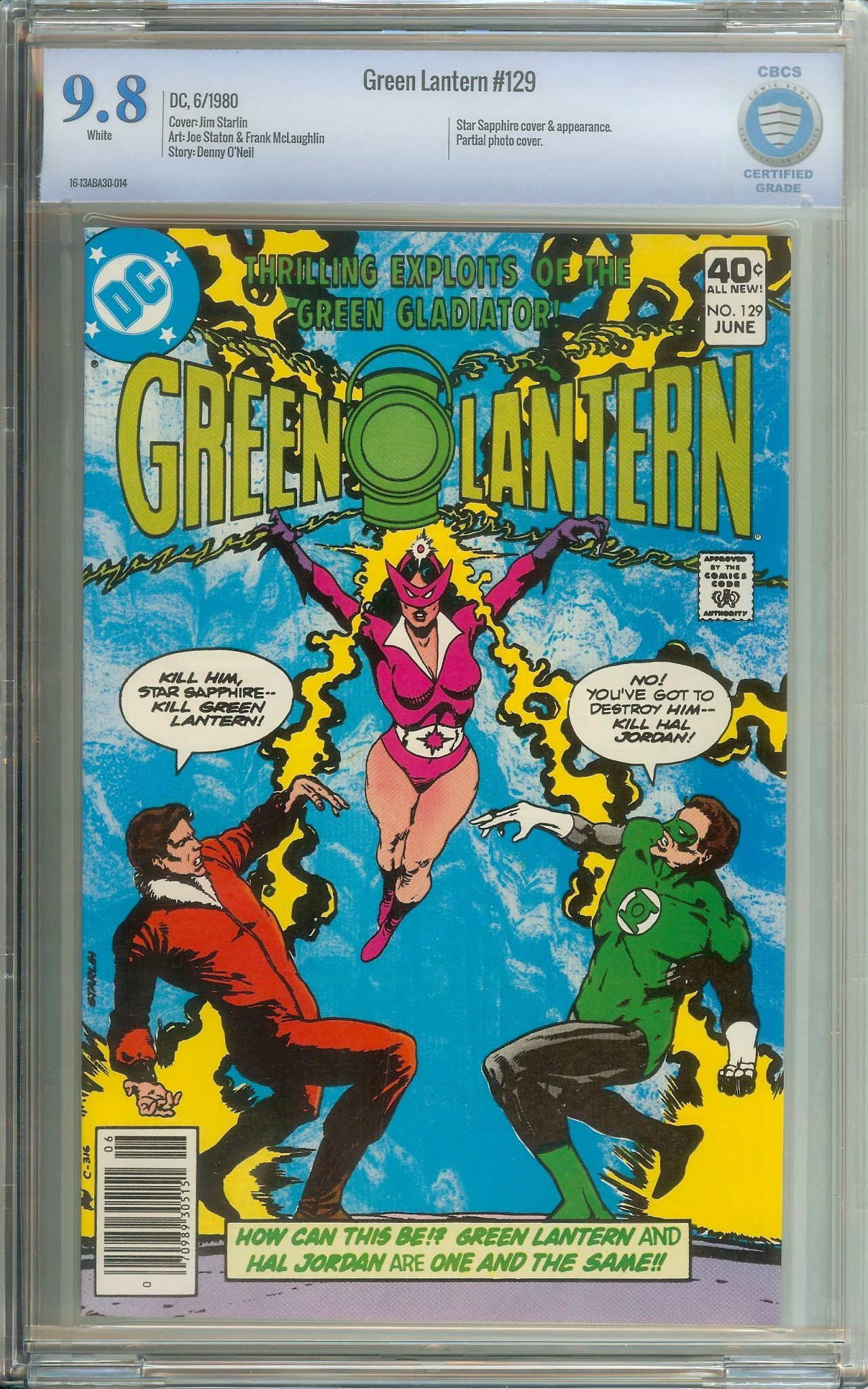 GREEN LANTERN Front Cover