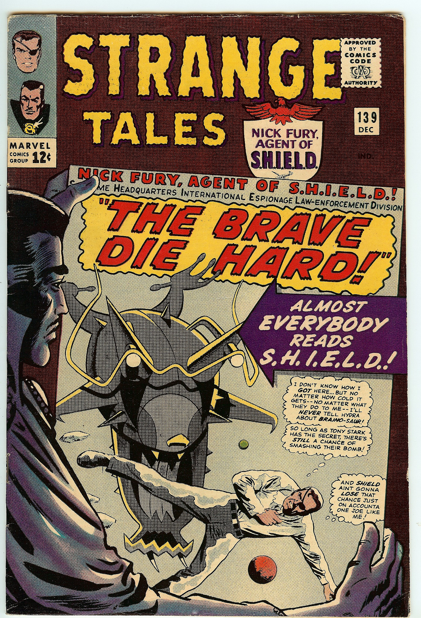 STRANGE TALES Front Cover