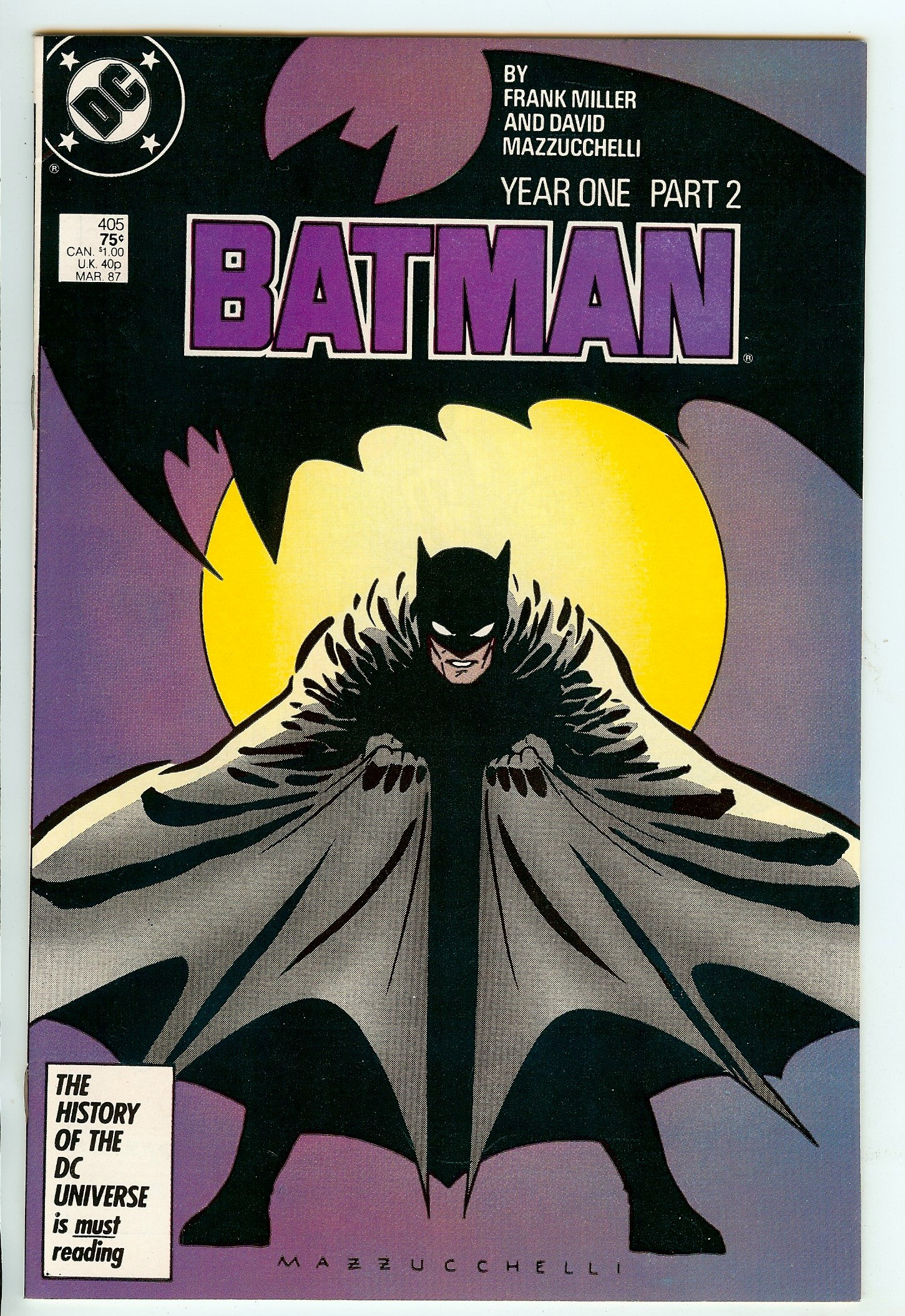 BATMAN Front Cover