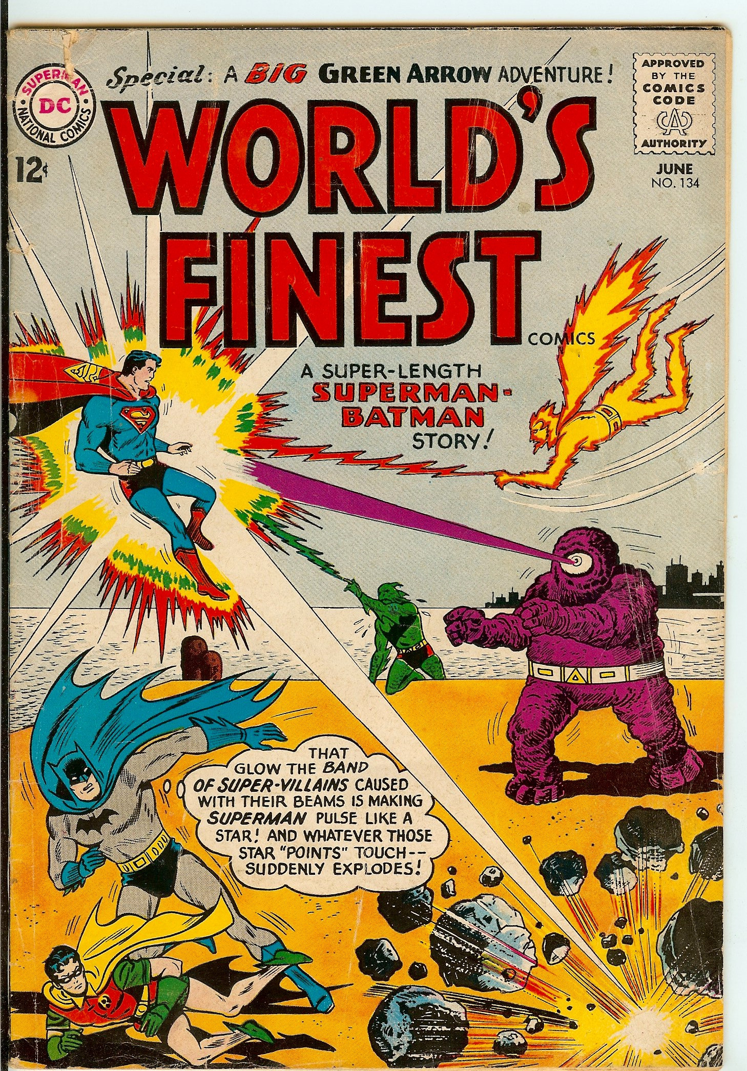 WORLD'S FINEST COMICS Front Cover