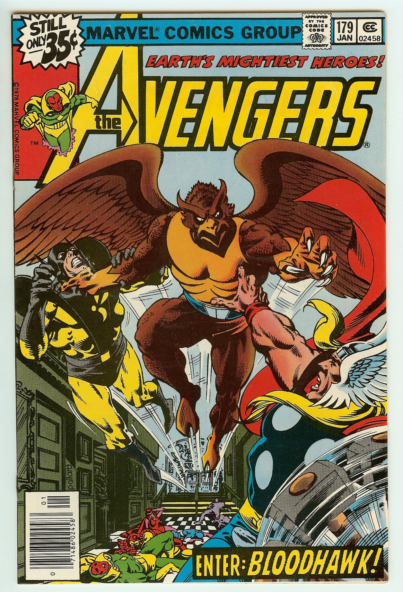 AVENGERS Front Cover
