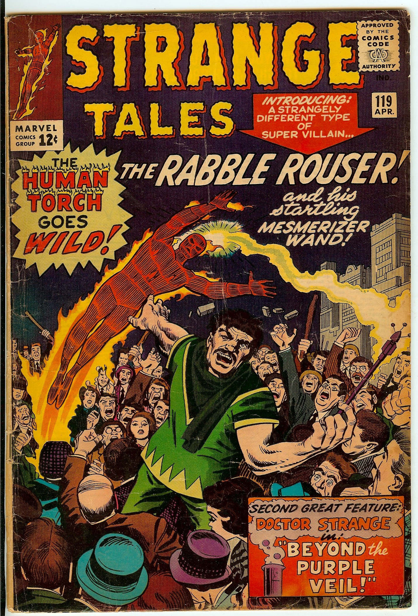 STRANGE TALES Front Cover