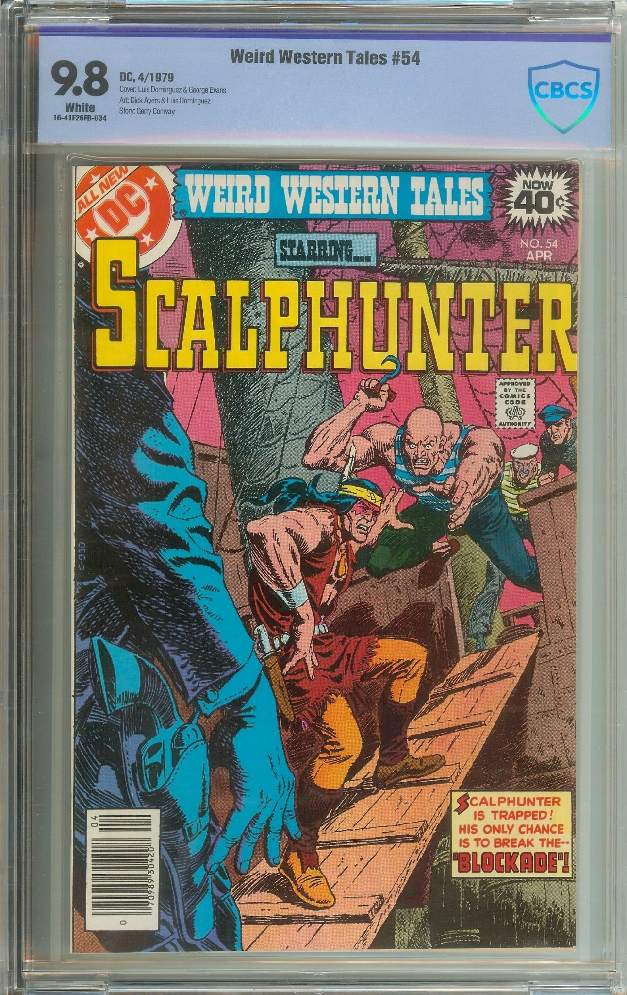 WEIRD WESTERN TALES Front Cover