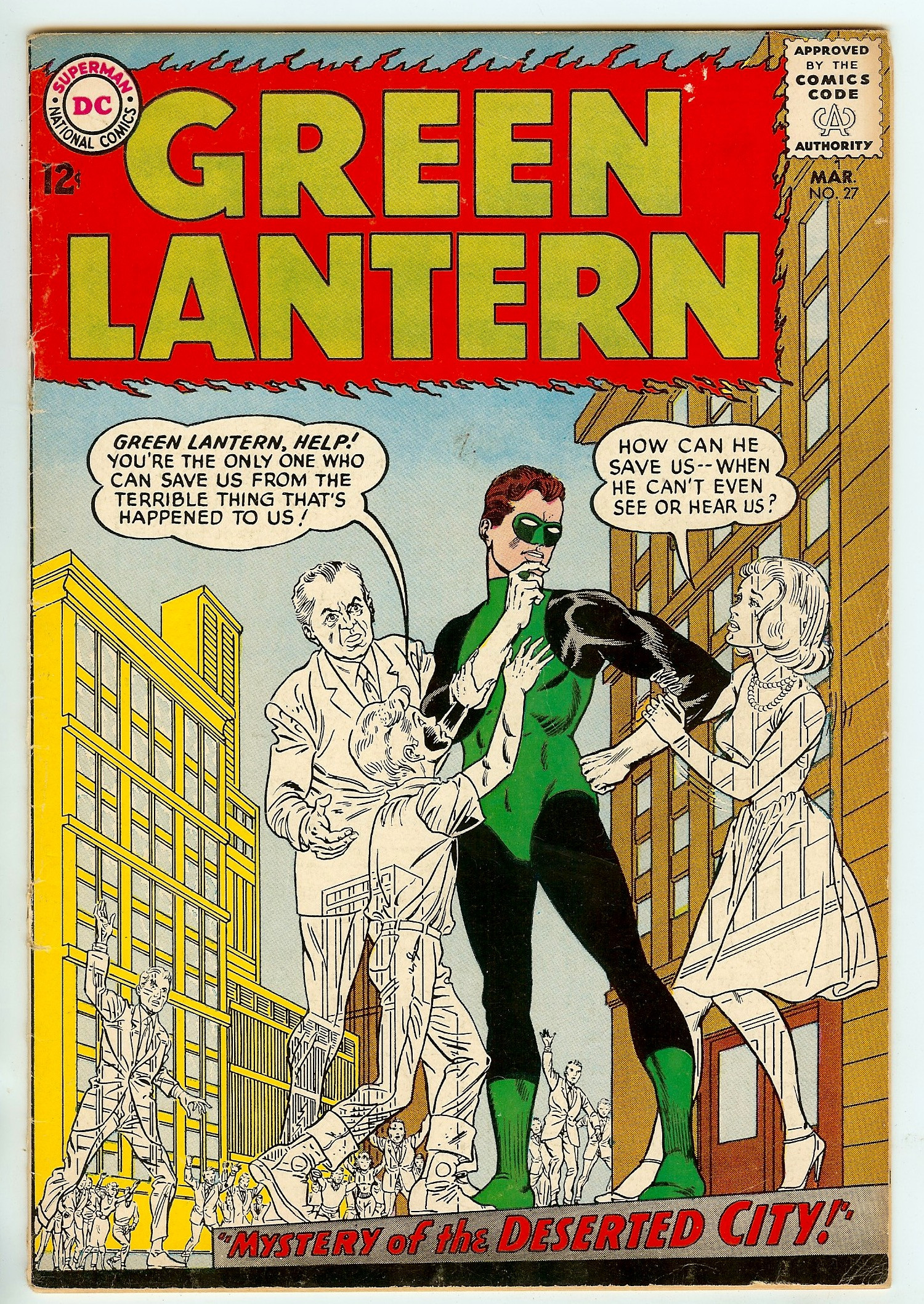 GREEN LANTERN Front Cover