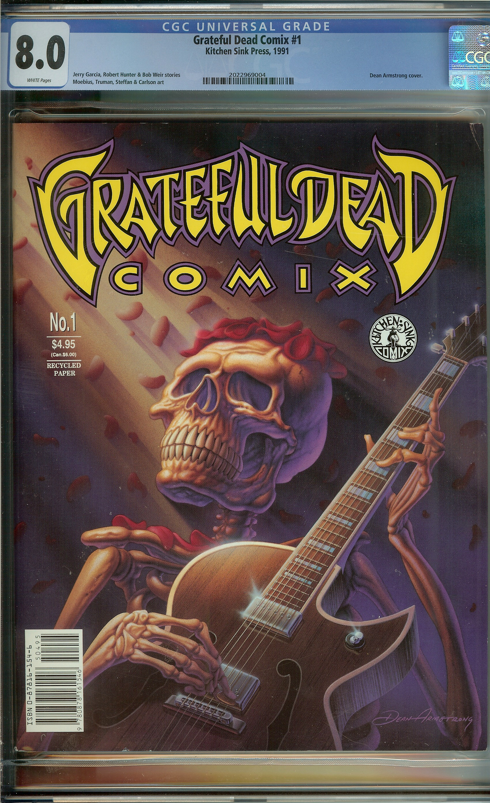 GRATEFUL DEAD COMIX Front Cover