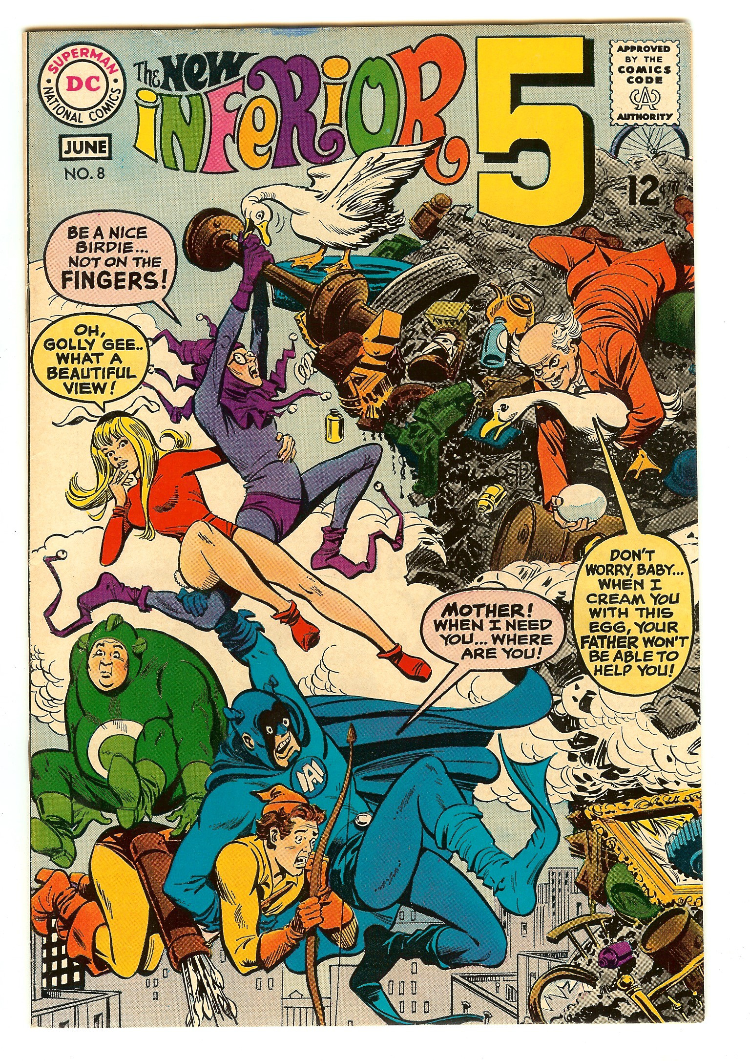 INFERIOR FIVE Front Cover