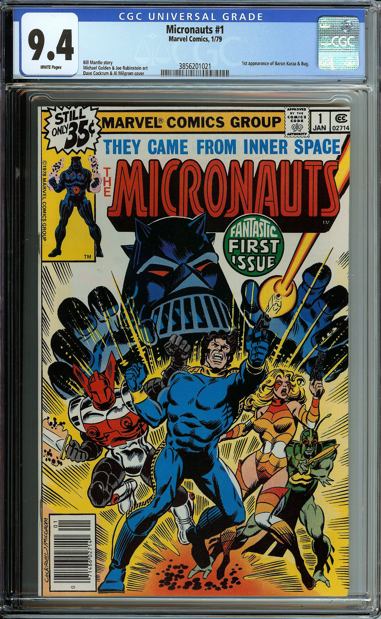 MICRONAUTS Front Cover