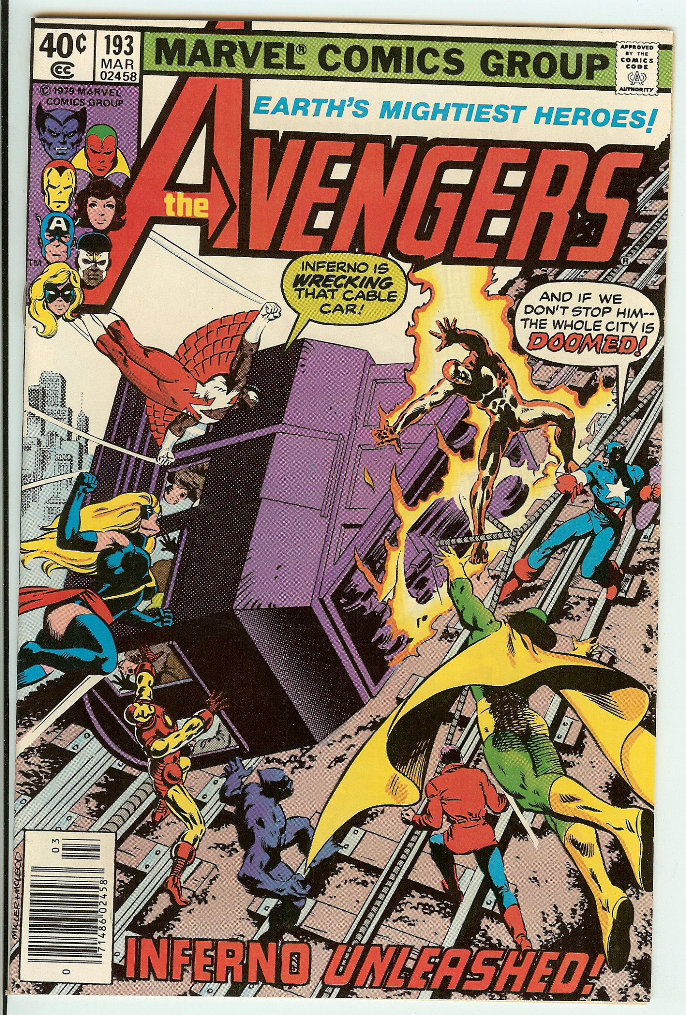 AVENGERS Front Cover