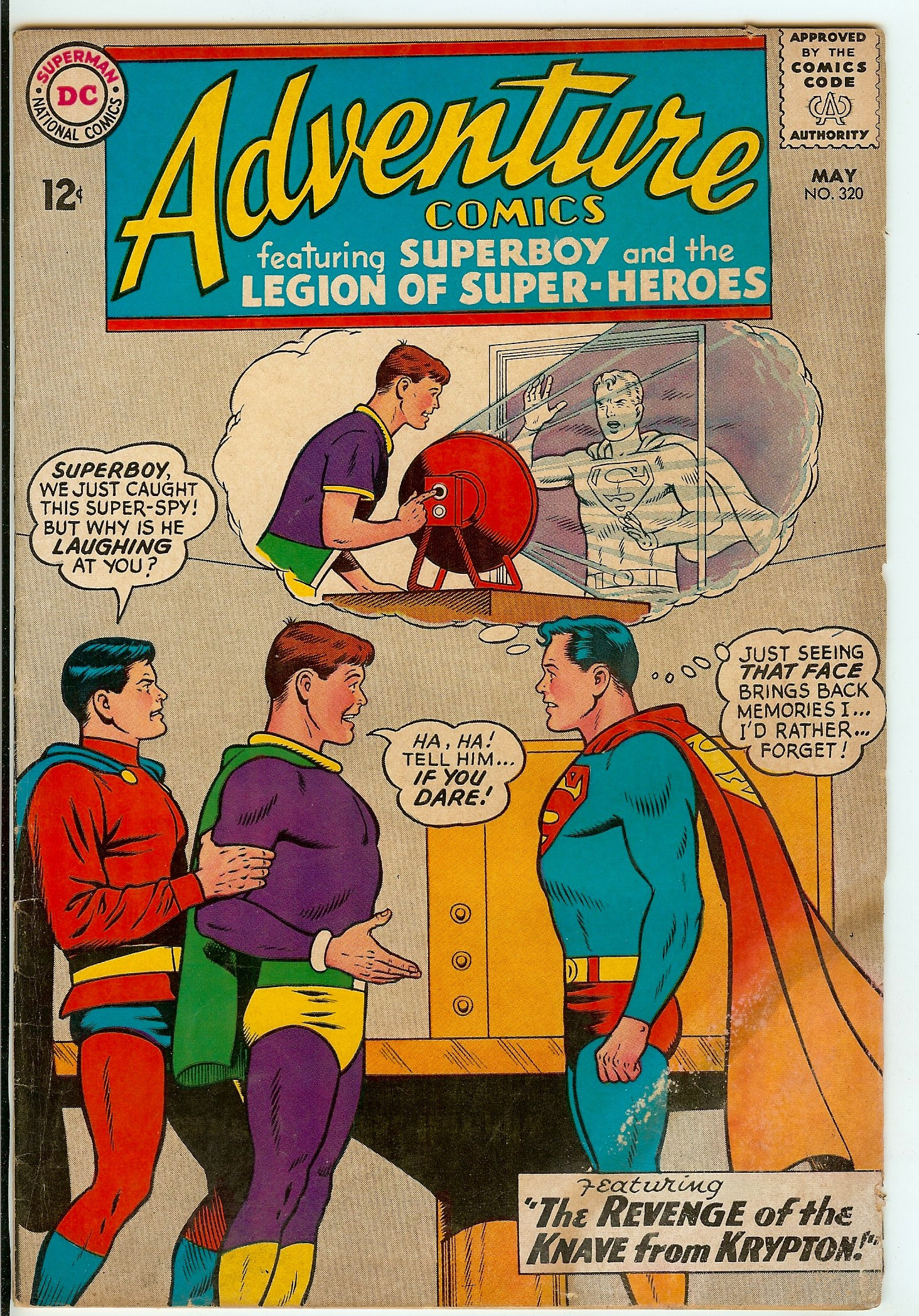 ADVENTURE COMICS Front Cover