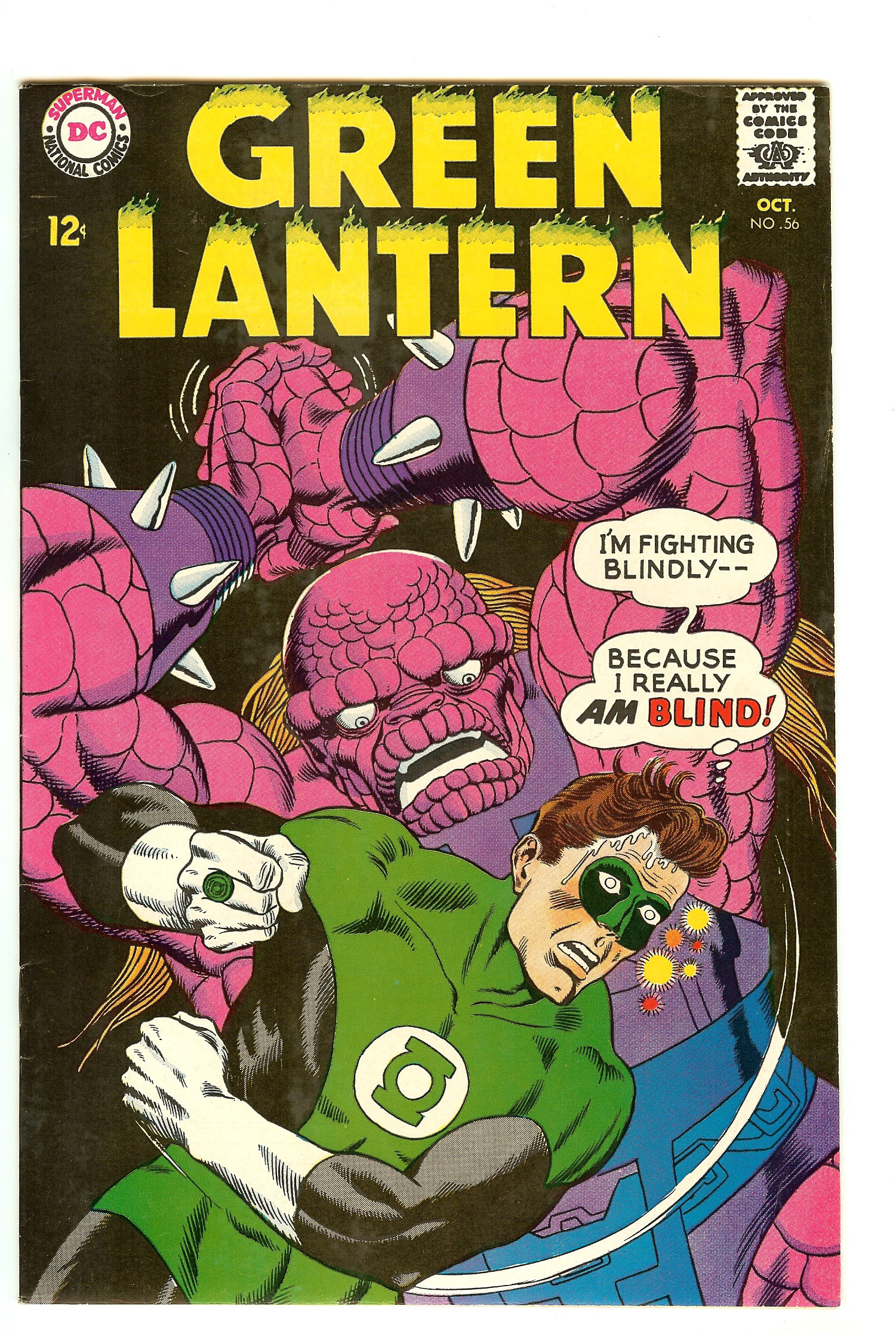 GREEN LANTERN Front Cover