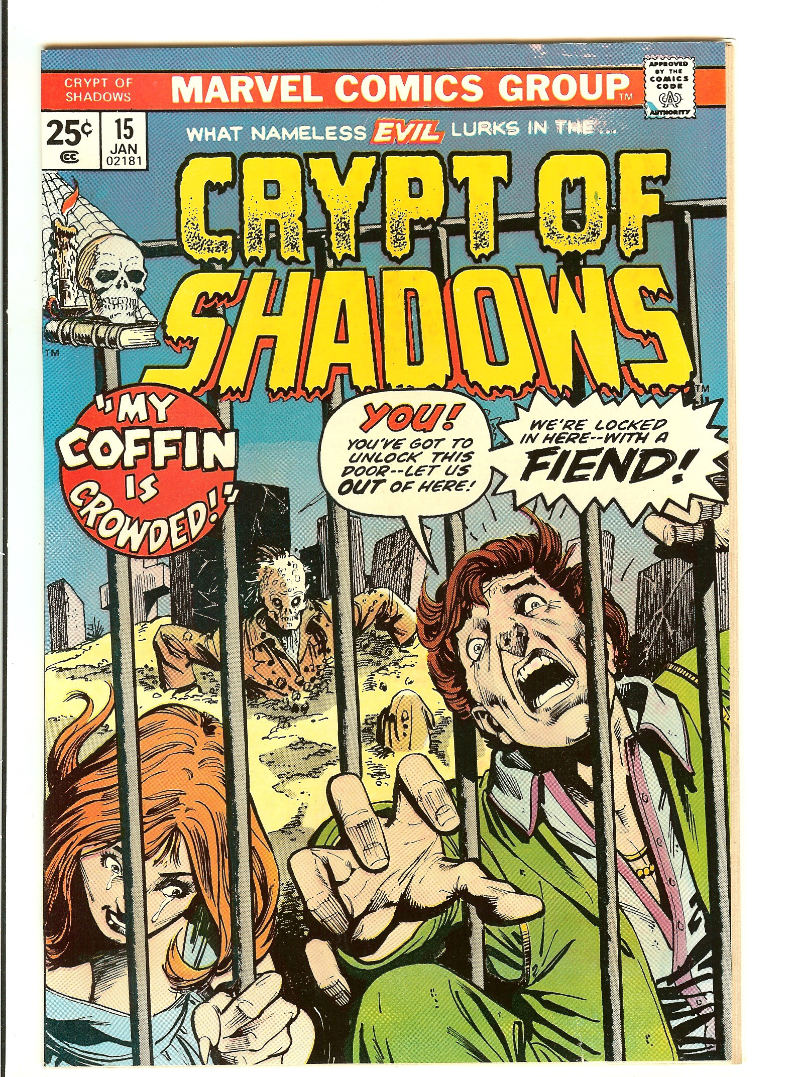 CRYPT OF SHADOWS Front Cover
