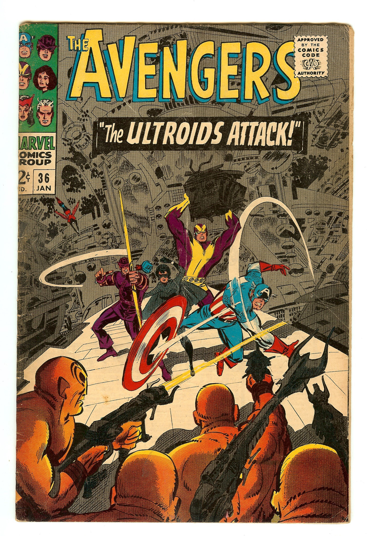 AVENGERS Front Cover