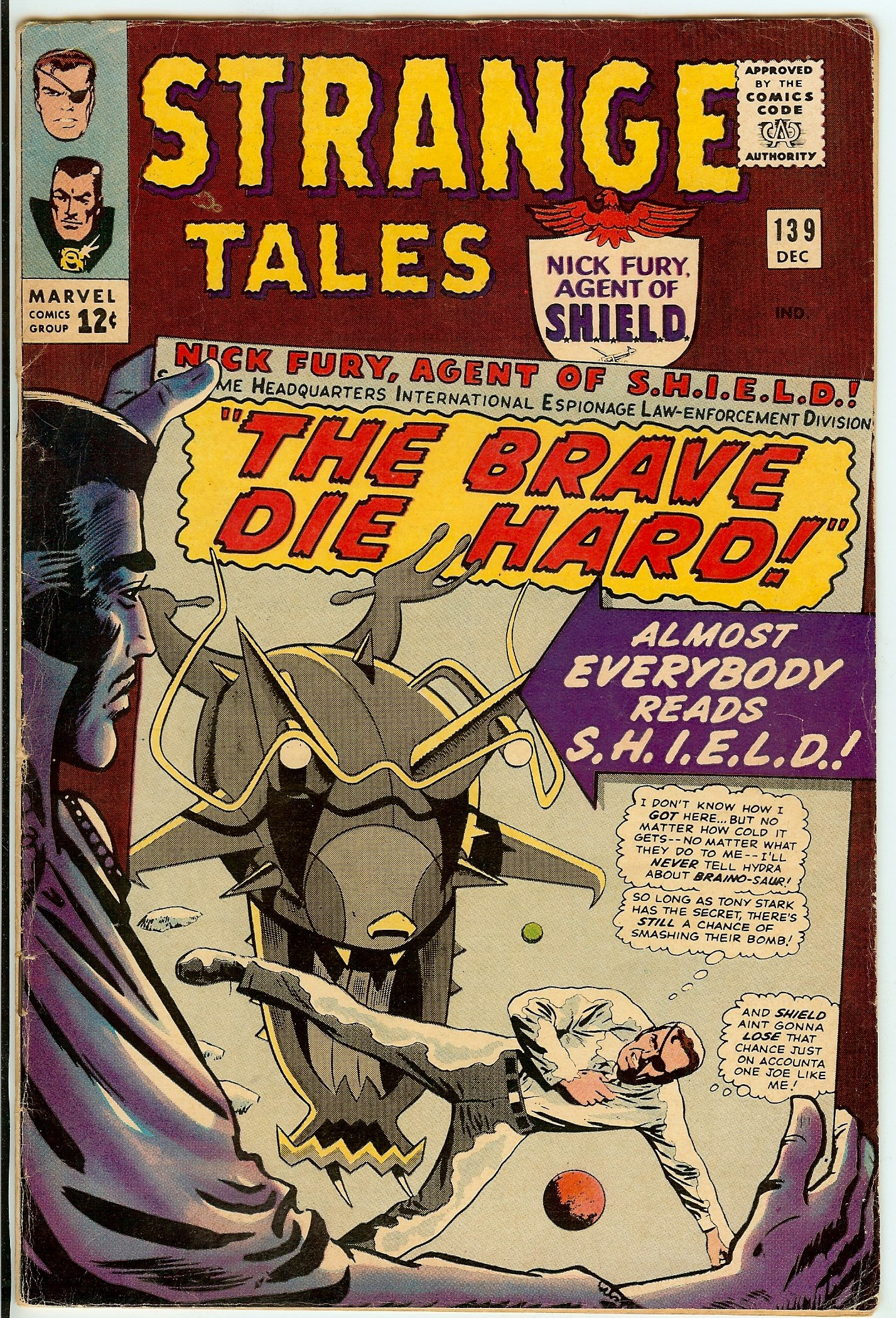 STRANGE TALES Front Cover
