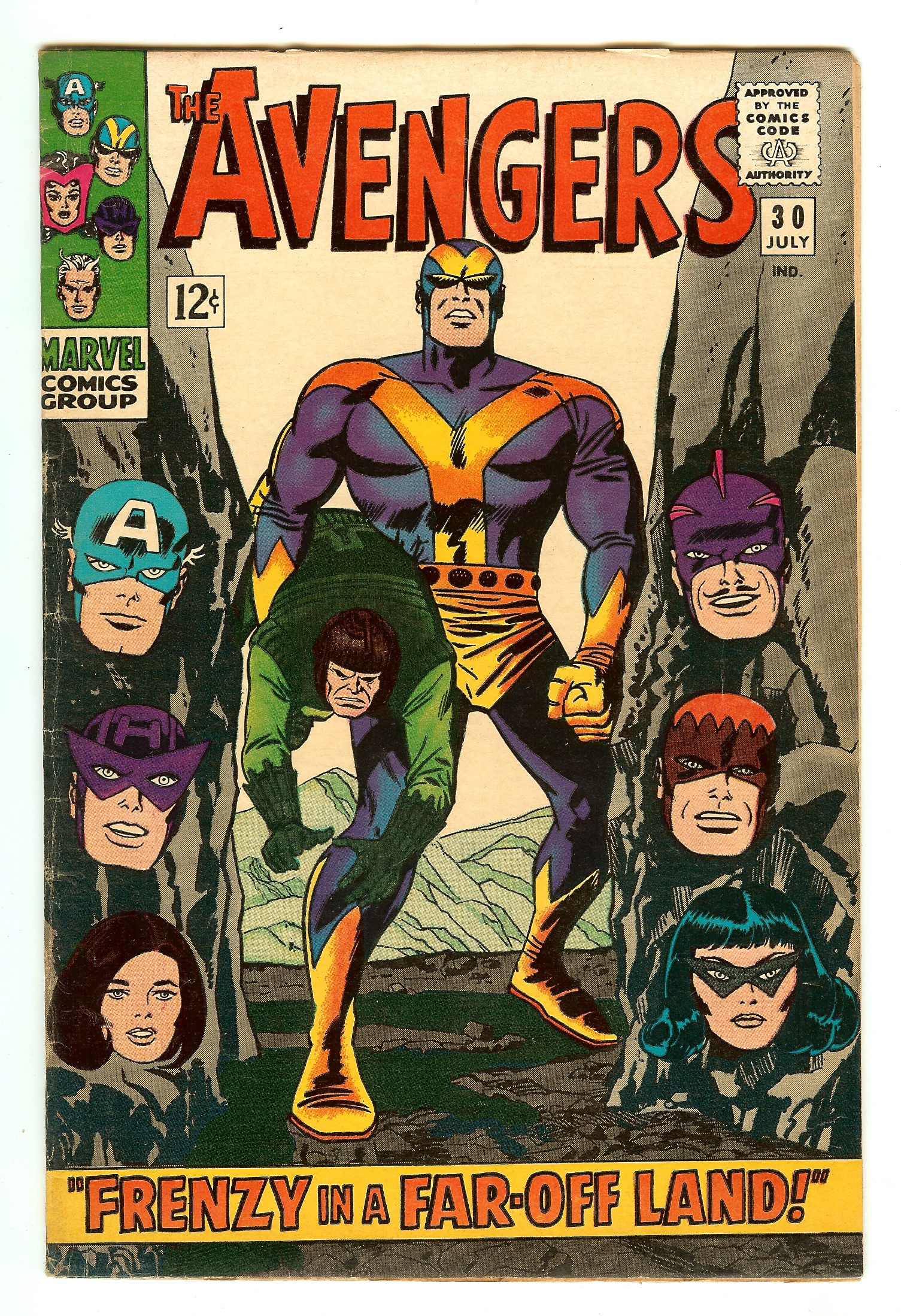 AVENGERS Front Cover
