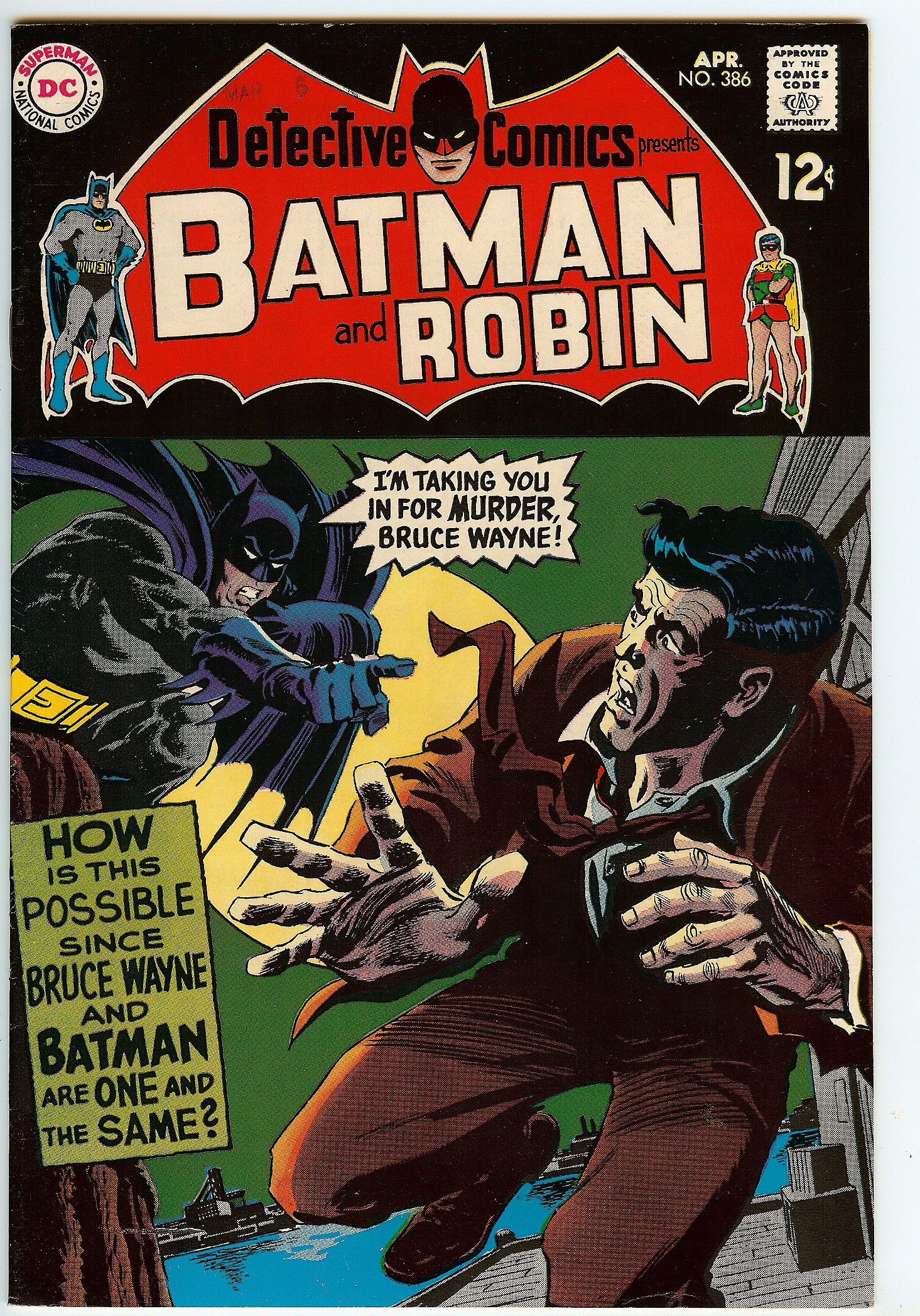 DETECTIVE COMICS Front Cover