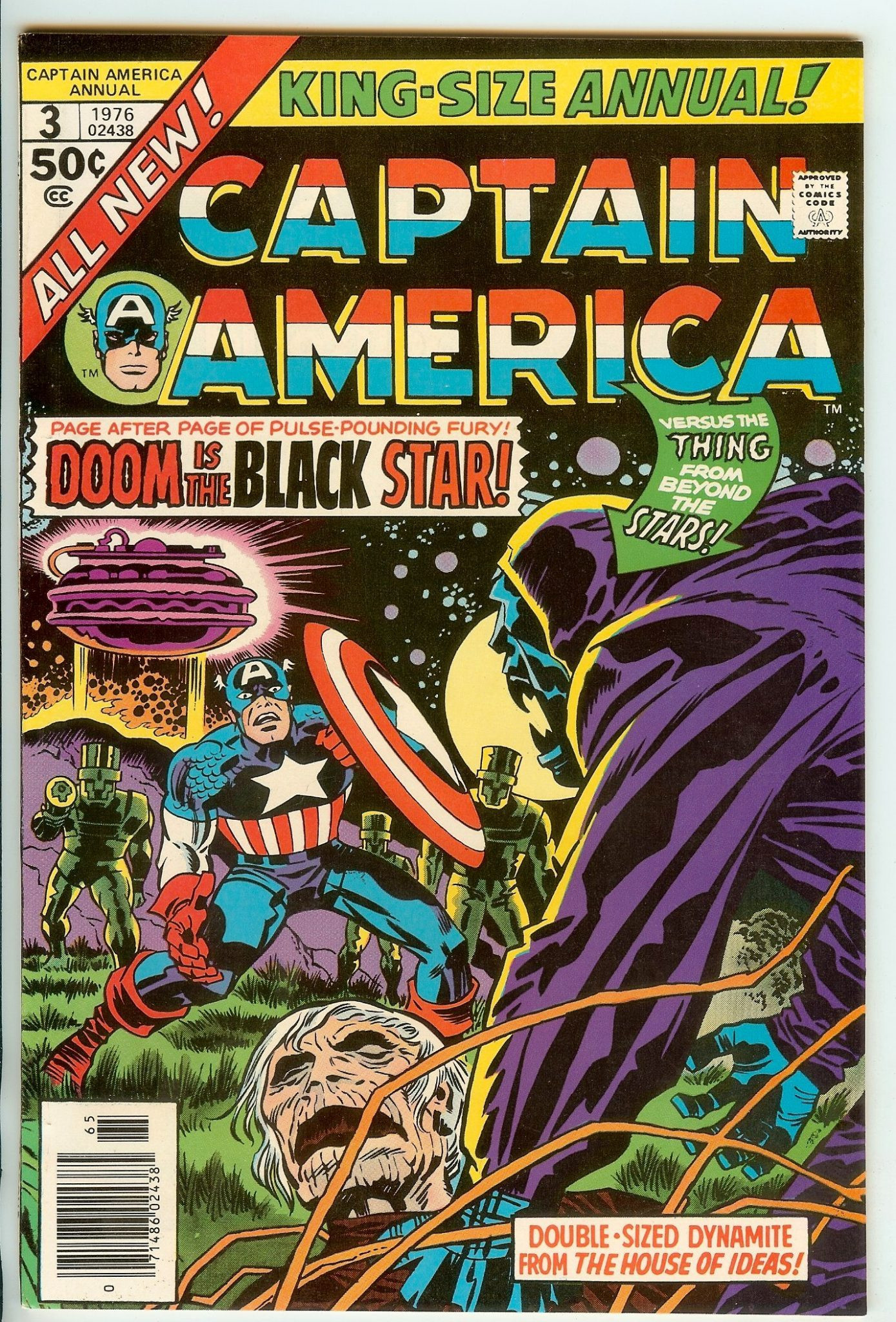 CAPTAIN AMERICA ANNUAL Front Cover