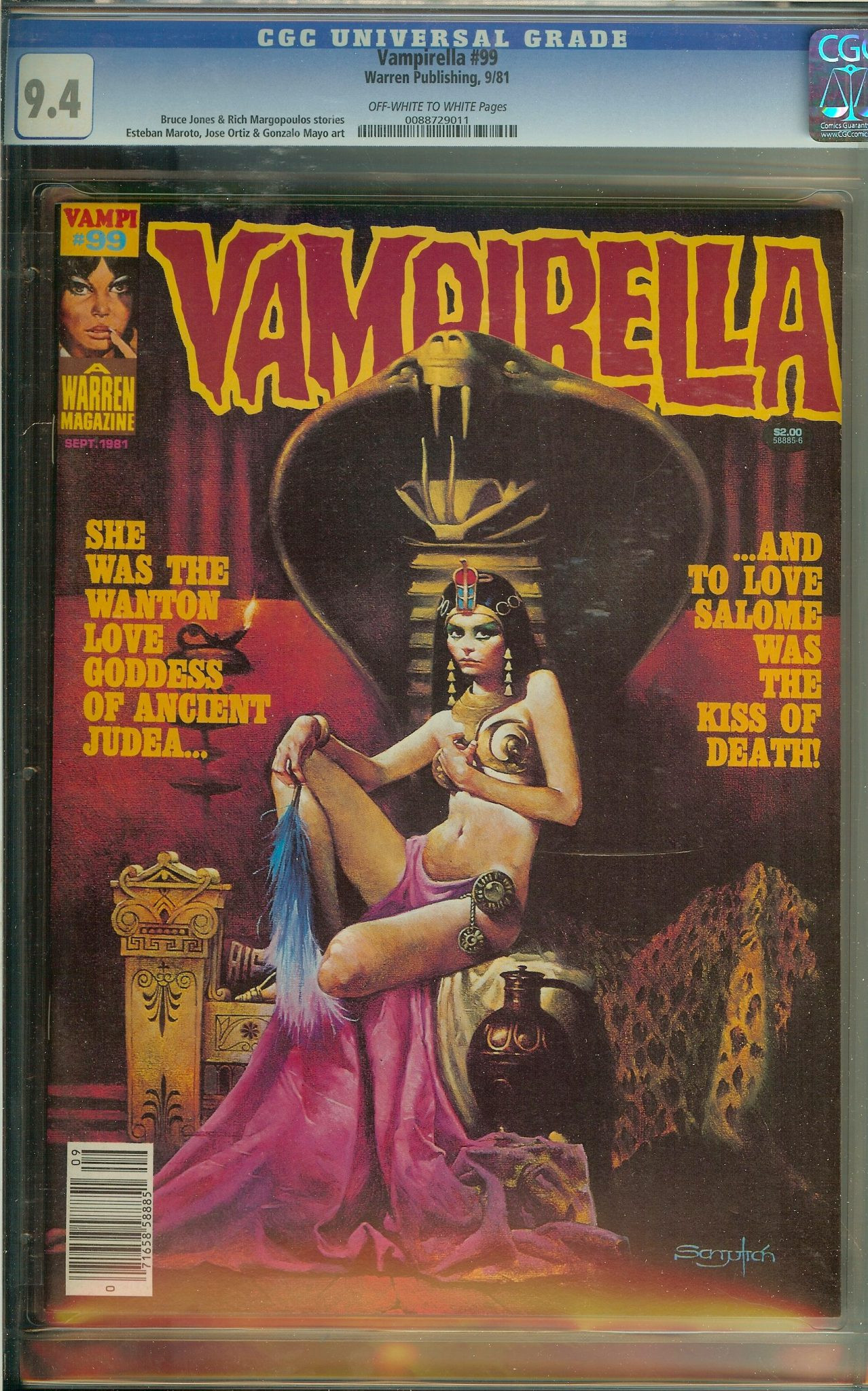 VAMPIRELLA Front Cover