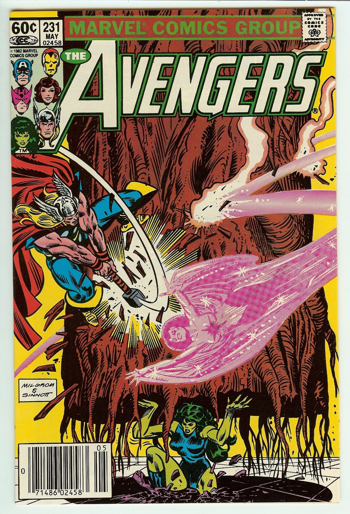 AVENGERS Front Cover