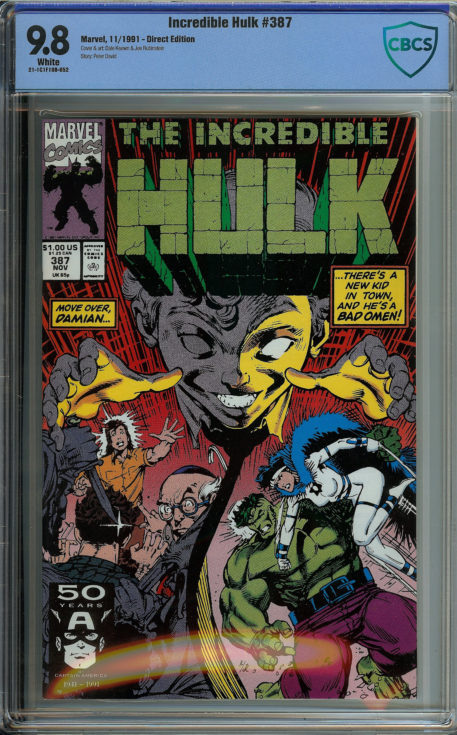 INCREDIBLE HULK Front Cover