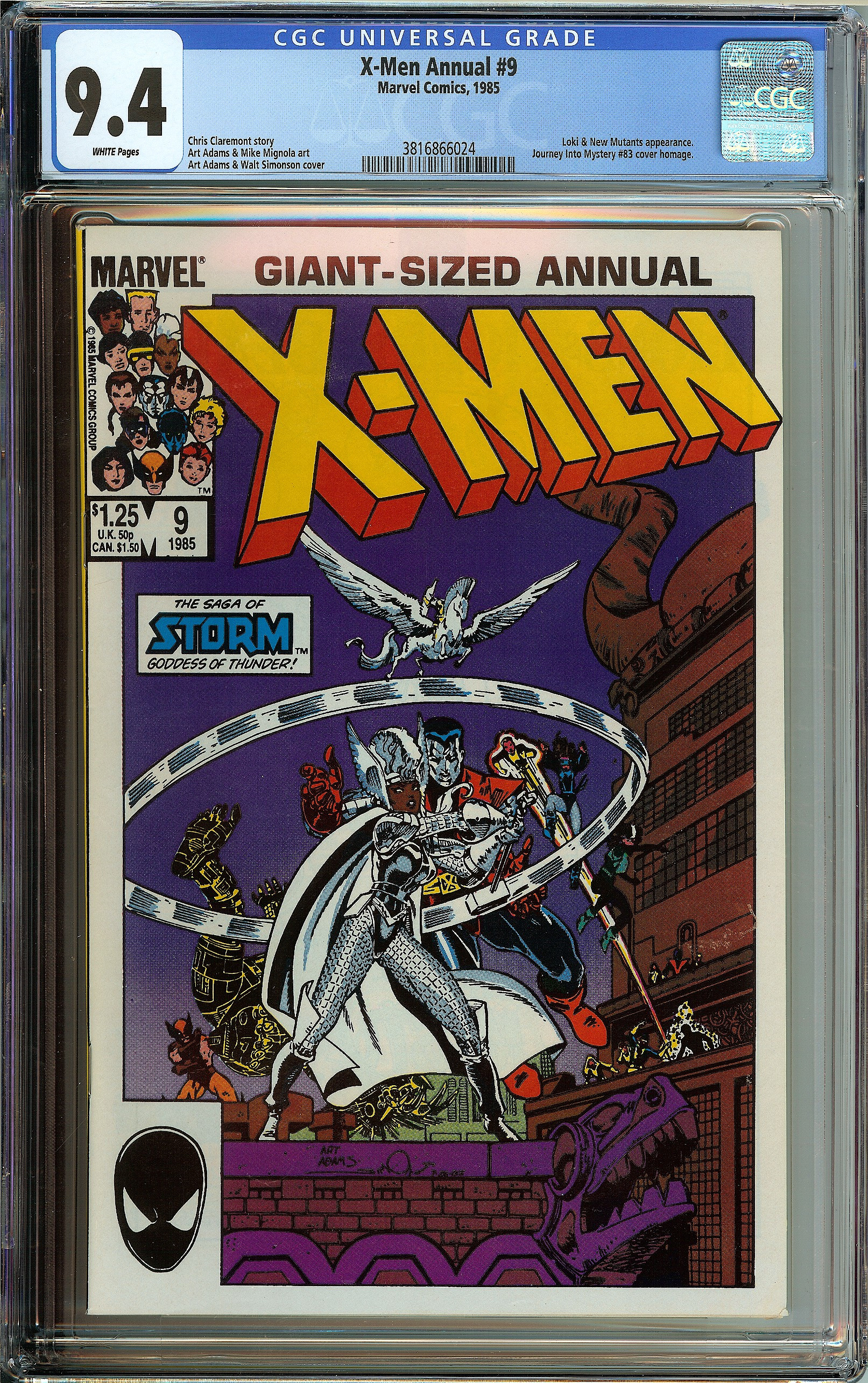 X-MEN ANNUAL Front Cover