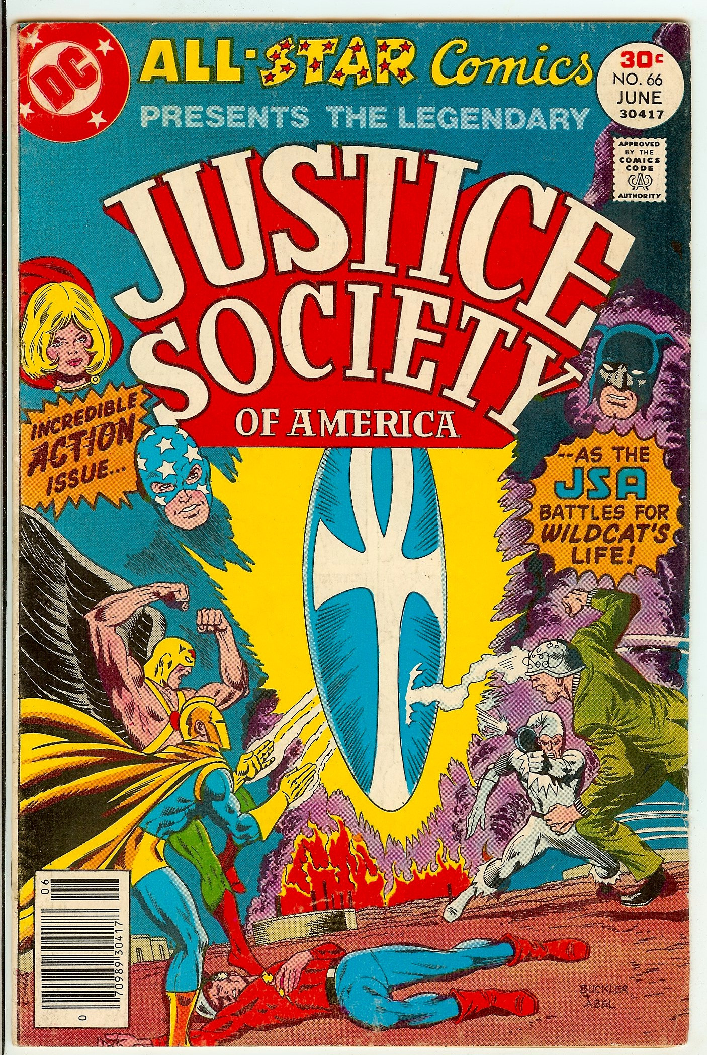 ALL-STAR COMICS Front Cover