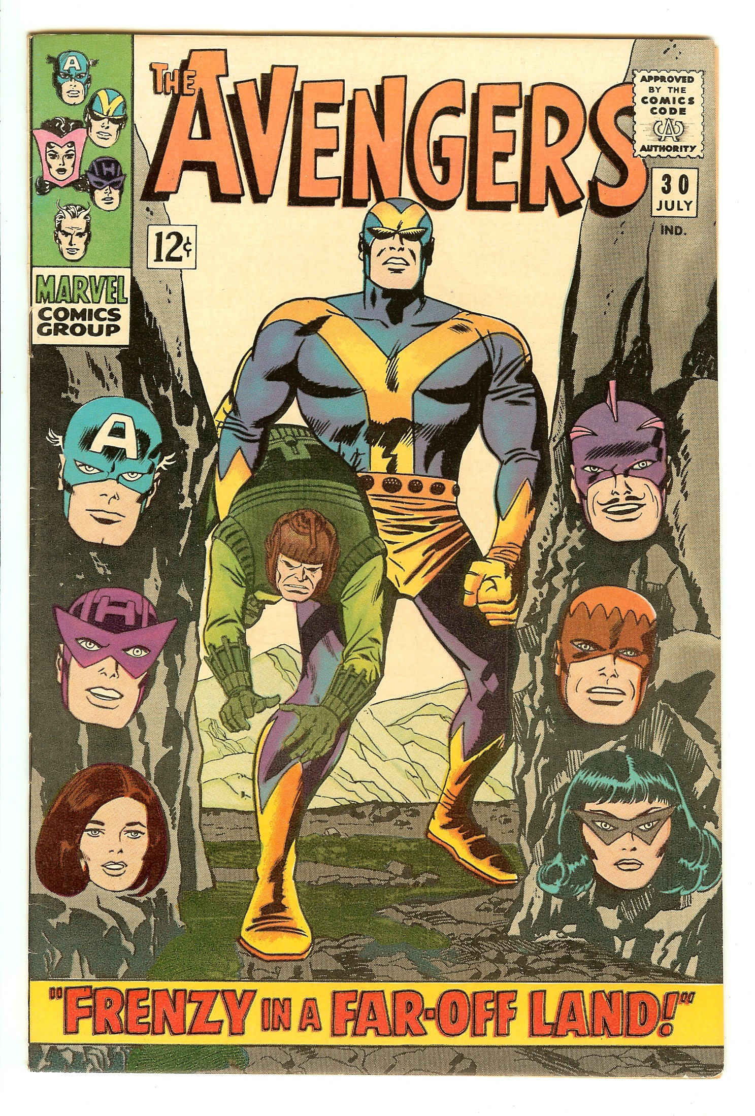 AVENGERS Front Cover