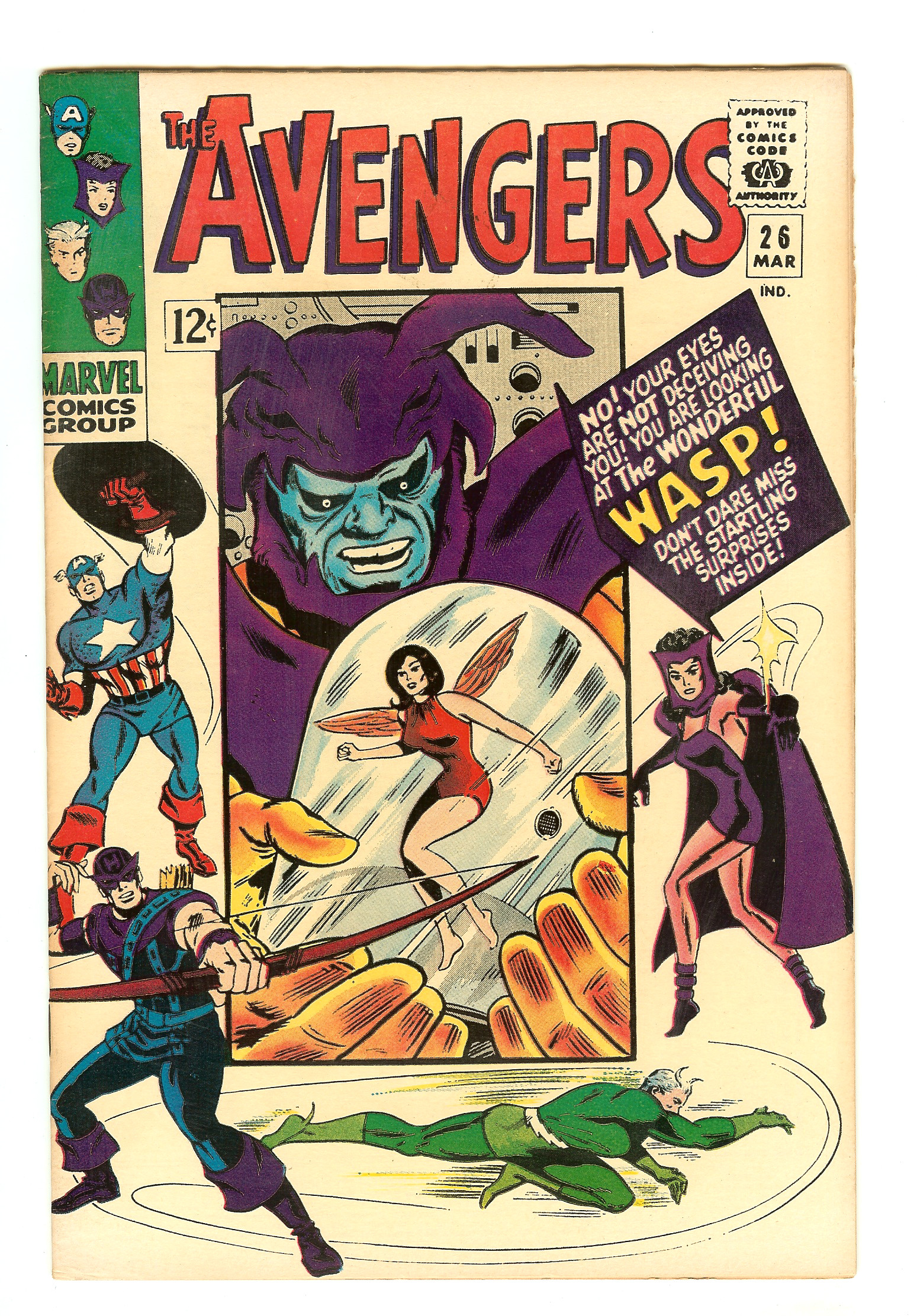 AVENGERS Front Cover