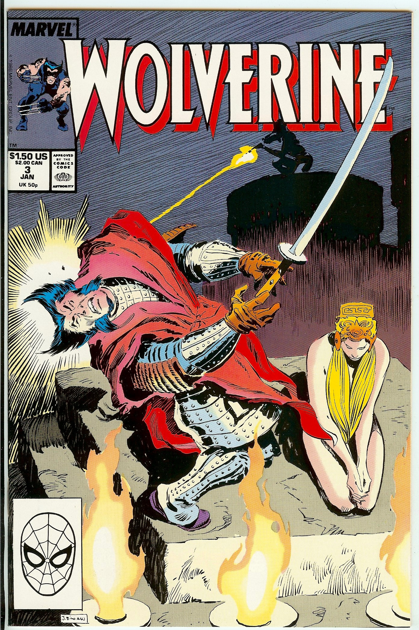 WOLVERINE Front Cover