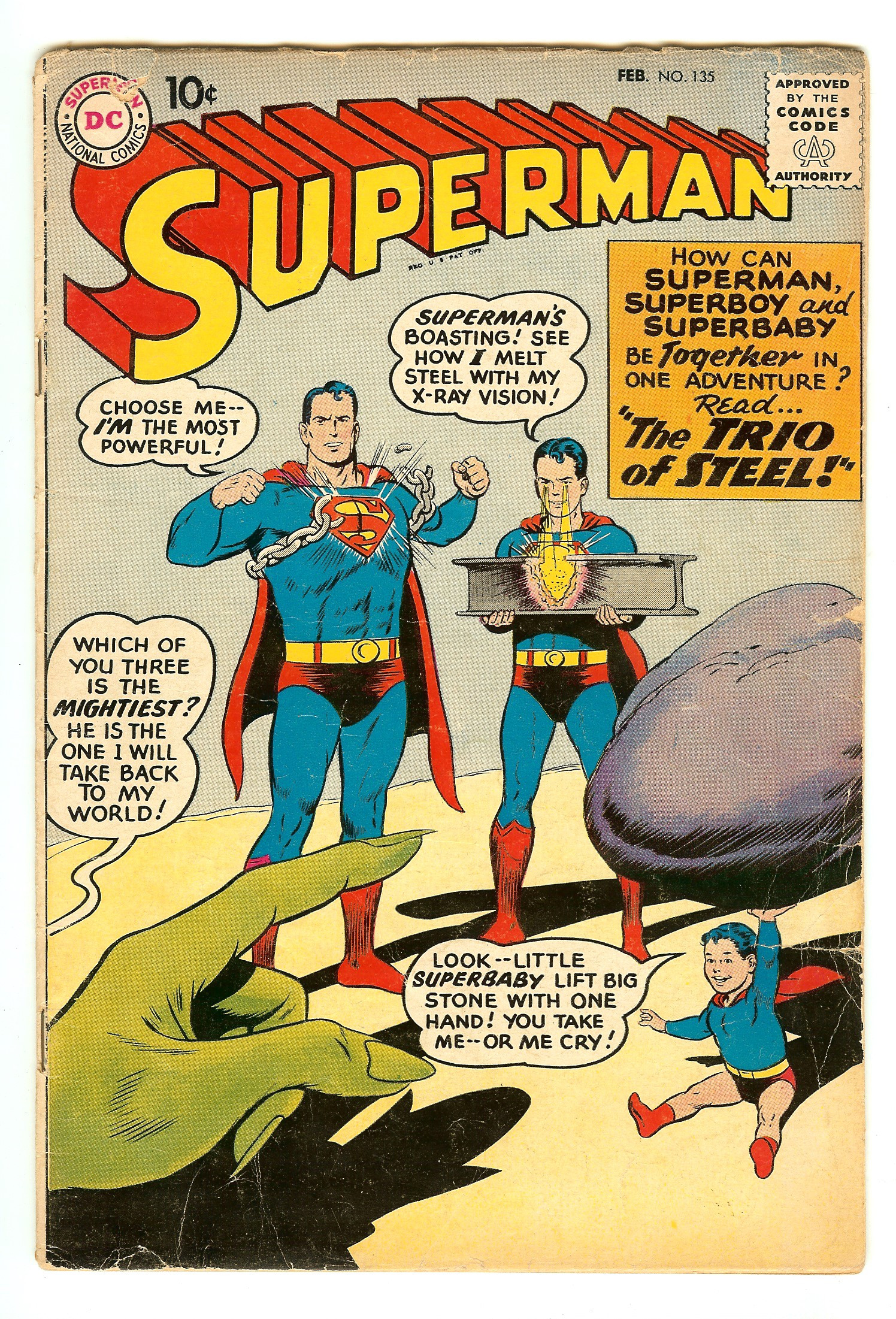SUPERMAN Front Cover