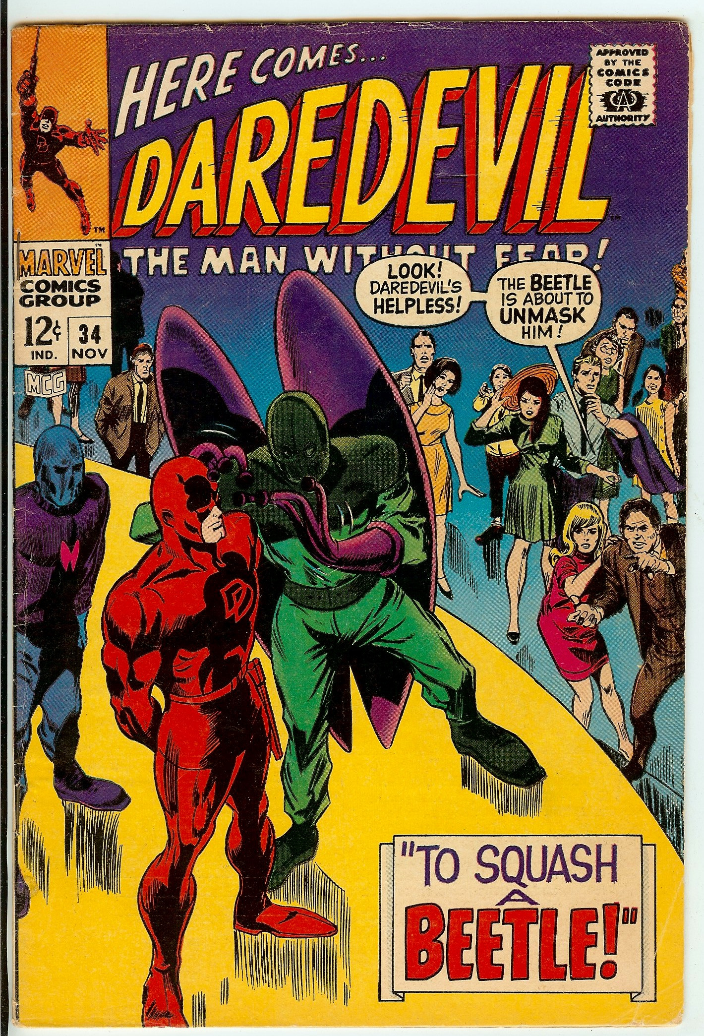 DAREDEVIL Front Cover