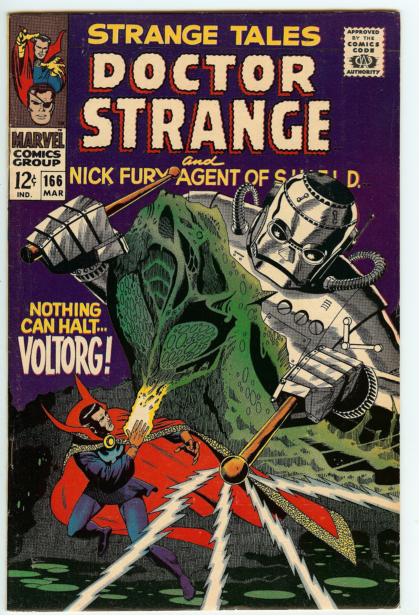 STRANGE TALES Front Cover
