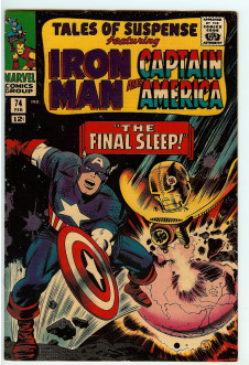 TALES OF SUSPENSE #74 7.0 front cover