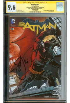 BATMAN #50 CGC 9.6 WHITE PAGES front cover