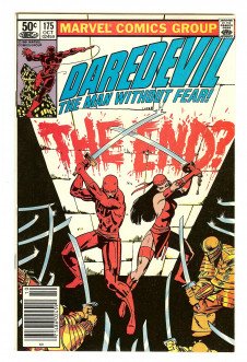 DAREDEVIL #175 7.5 front cover