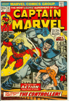 CAPTAIN MARVEL #30 7.5 front cover