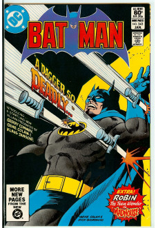 BATMAN #343 8.5 front cover