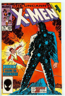 X-MEN #203 7.5 front cover