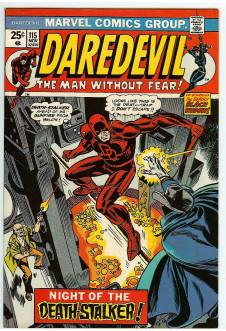 DAREDEVIL #115 6.0 front cover