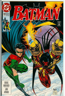 BATMAN #488 9.6 front cover