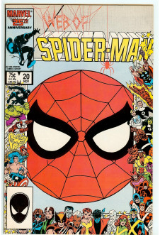 WEB OF SPIDER-MAN #20 9.2 front cover