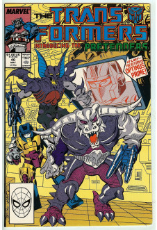 TRANSFORMERS #40 9.0 front cover