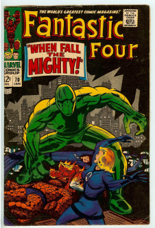FANTASTIC FOUR #70 5.0 front cover